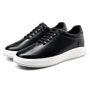 STRIDE Height Enhancing Shoes - Breathable Black Hidden Increasing Sneakers 7CM / 2.76 Inches