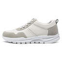 STRIDE Height Elevator Shoes - Mens Shoes That Add Height - Off-White Suede Casual Men Sneakers 7 CM / 2.76 Inches