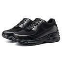STRIDE Elevator Sneakers - Shoes For Height Increase - Black Breathable Sneakers For Men 8CM / 3.15 Inches