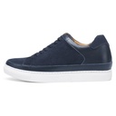 STRIDE Height Increasing Shoes For Men Casual Elevator Shoes Navy Suede Casual Sneakers 7CM / 2.76 Inches Taller