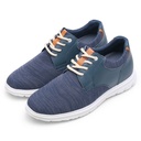 STRIDE Men Elevator Shoes Navy Mesh Casual Shoes For Short Men That Make You 7CM / 2.76 Inches Taller