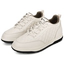 STRIDE Elevator Shoes For Women - Height Increasing Sports Shoes - Beige Casual Sneakers 6cm / 2.36 Inches